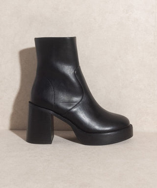 Alexandra - Platform Ankle Boots -  - KKE Originals - MOD&SOUL