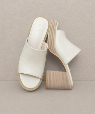 Camille - Platform Slide Heel - Shoes - KKE Originals - MOD&SOUL