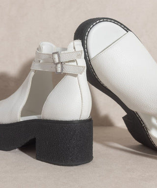 Elizabeth - Platform Strapped Sandal -  - KKE Originals - MOD&SOUL