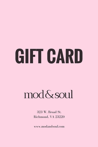 Gift Card - Gift Card - MOD&SOUL - MOD&SOUL
