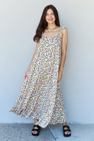 In The Garden Ruffle Floral Maxi Dress - Dresses - Trendsi - MOD&SOUL