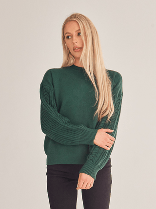 Long Sleeve Solid Colour Pullover Sweater HEH7TVWVSR - MOD&SOUL - Contemporary Women's Clothing