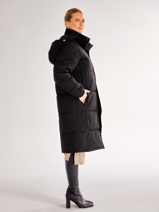 Longline Padded Coat - MOD&SOUL - Contemporary Women's Clothing