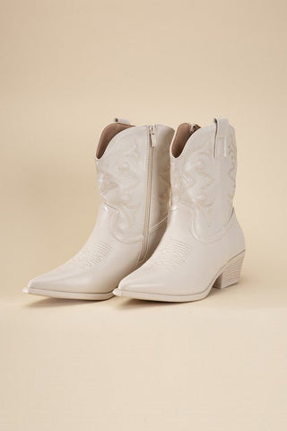 Willa Western Booties -  - Top Guy Footwear - MOD&SOUL